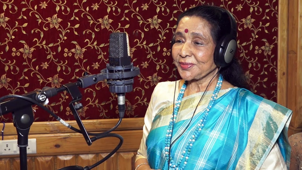 Asha Bhosle & Her Grand Daughter Zanai Bhosle Announce Their Songs Sri Sri Ravi Shankar