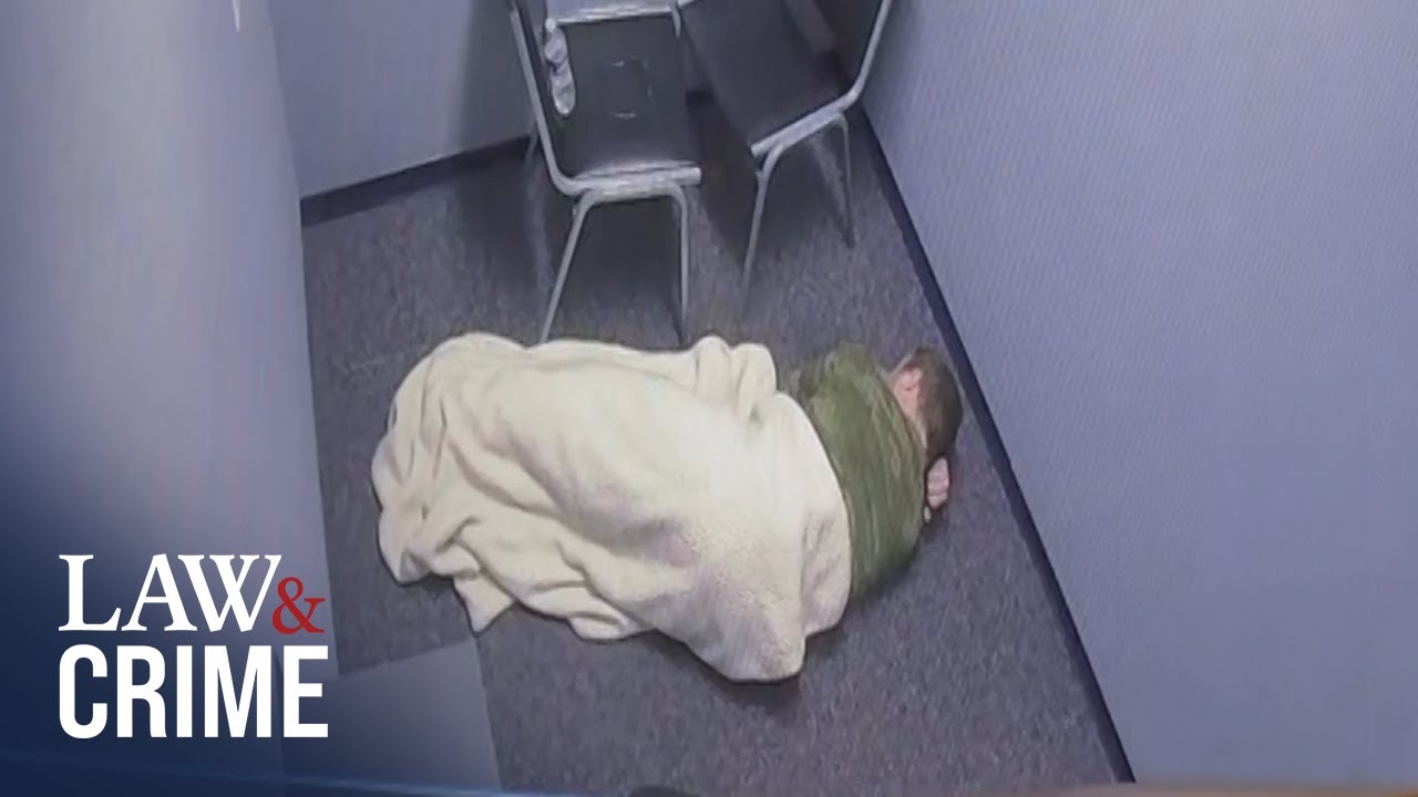 Ex-Deputy Breaks Down After Shooting Girlfriend, Lays on Interrogation Room Floor