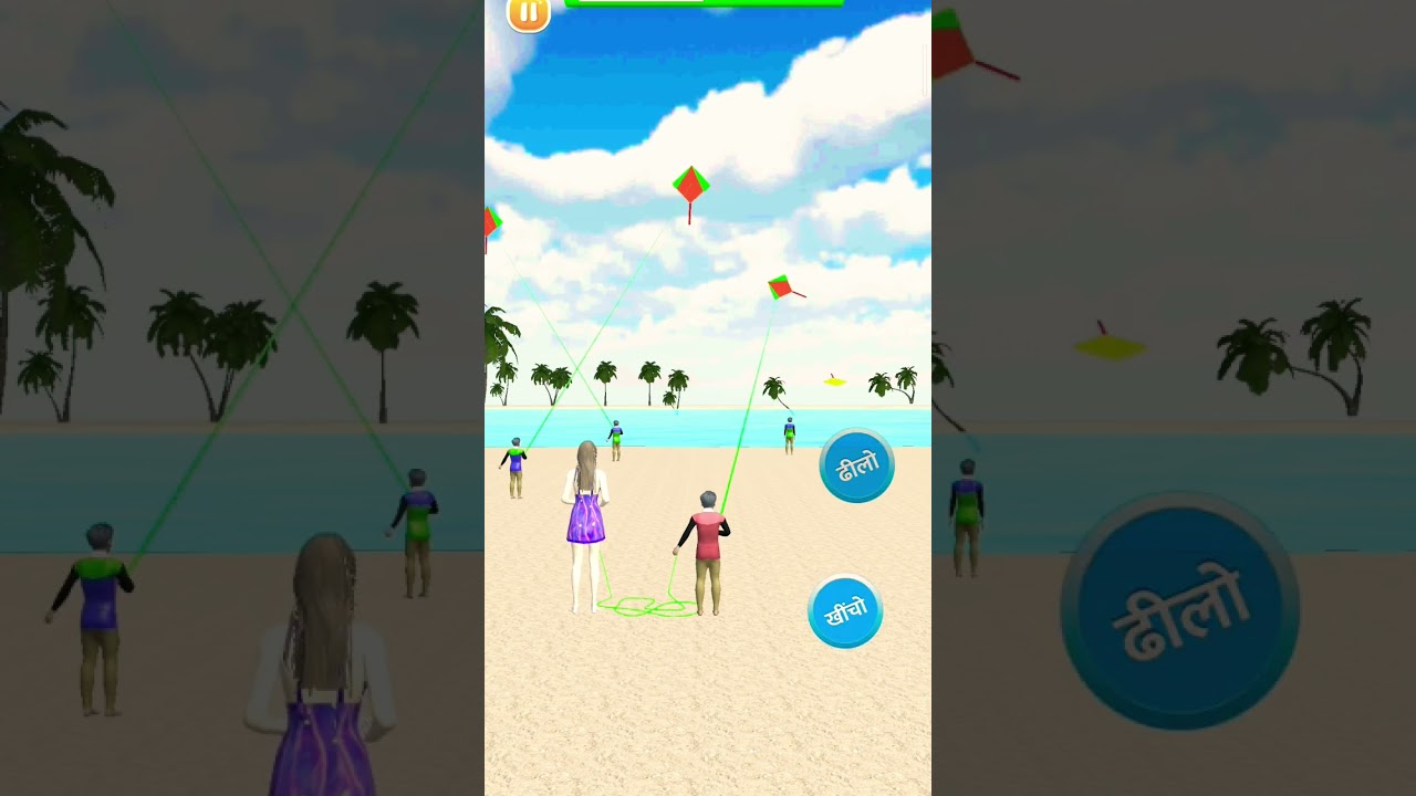 patang 🪁 Kati to GF gussa 😬ho gayi kite festival 