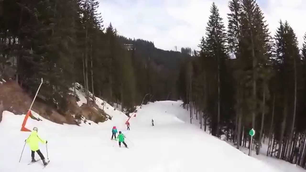 Dachstein West Zwieselalm Piste 9b + 9a Talabfahrt Zwieselalm