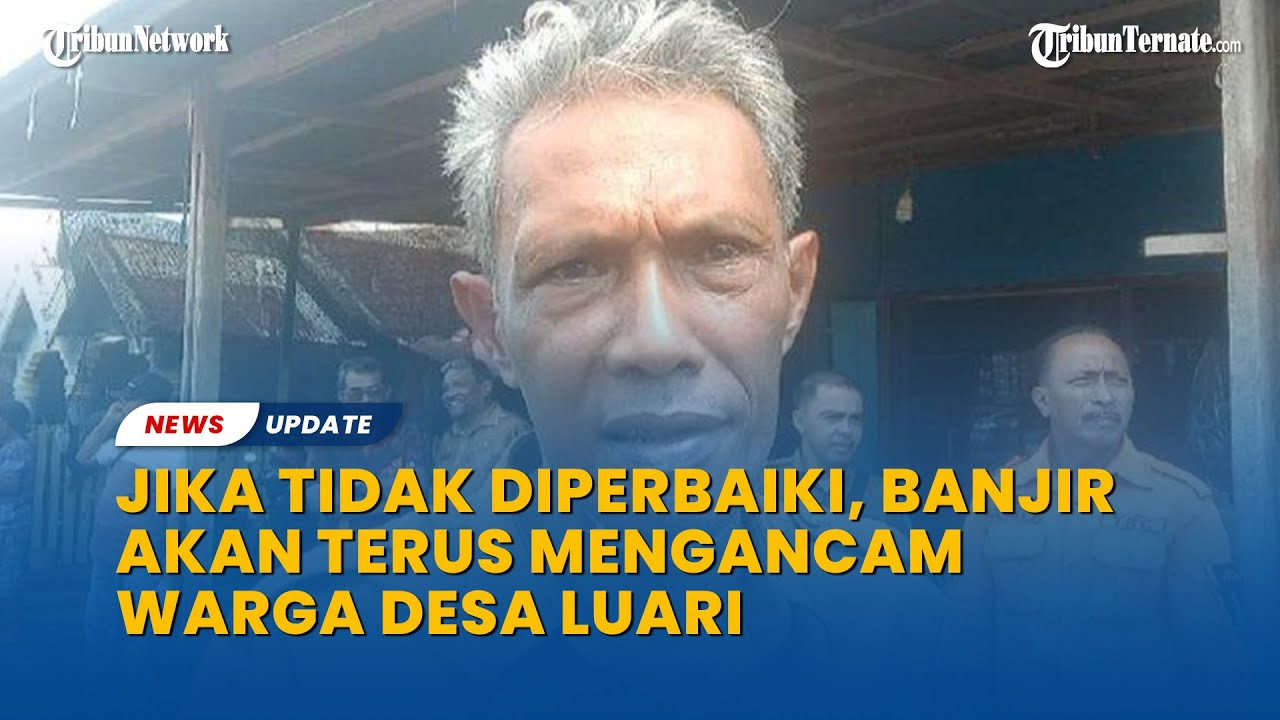 Banjir Mengancam Warga di Luari, Kadis PU Halmahera Utara, Desak Balai Provinsi Bangun 3 Decker