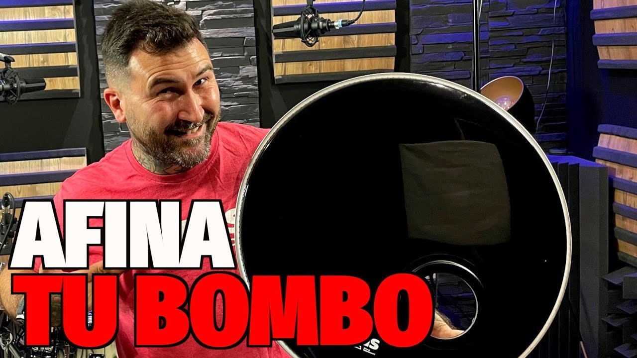 AFINA TU BOMBO parche delantero de FORMA SENCILLA