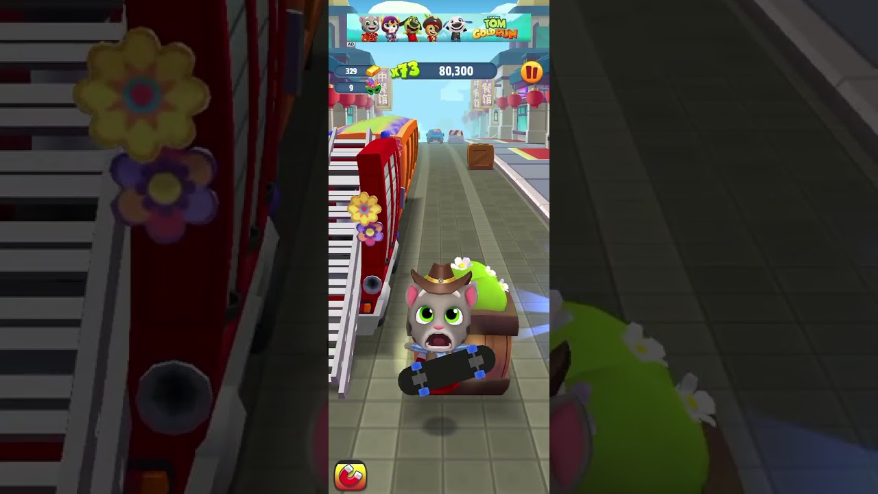 Talking Tom carrera Juego 😂