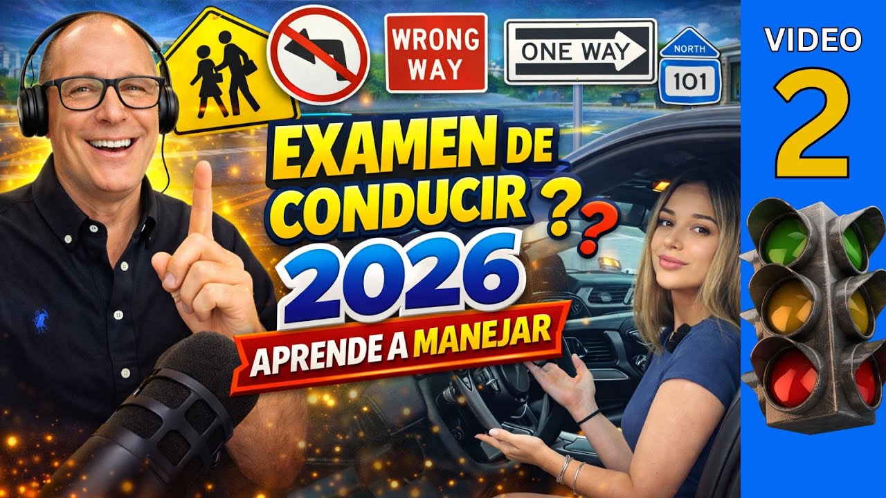 Examen Teórico de Conducir 2026 | Preguntas de Repaso – Examen 2