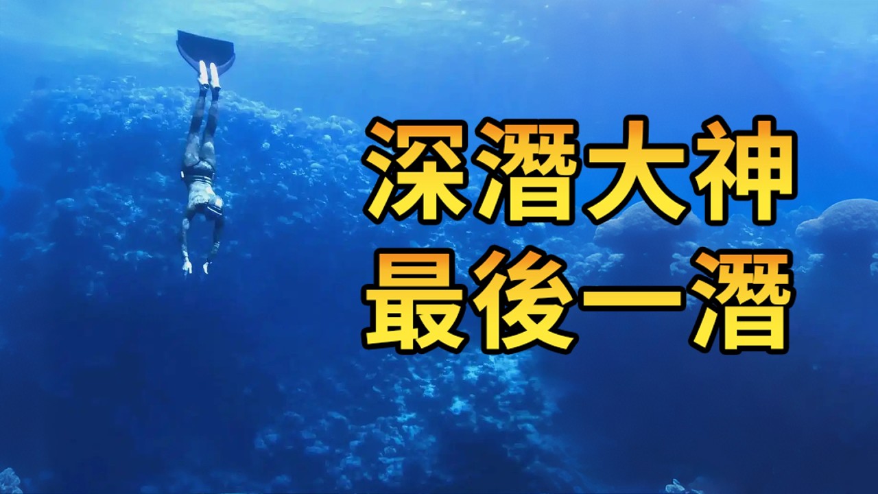 能征服101米深海，卻栽在35米淺海？41 項紀錄保持者的致命一潛