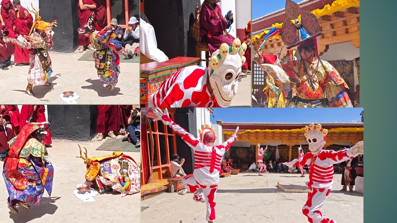 Day 1 annual festival of Karsha monastery Zanskar 3 July 2024#zanskar