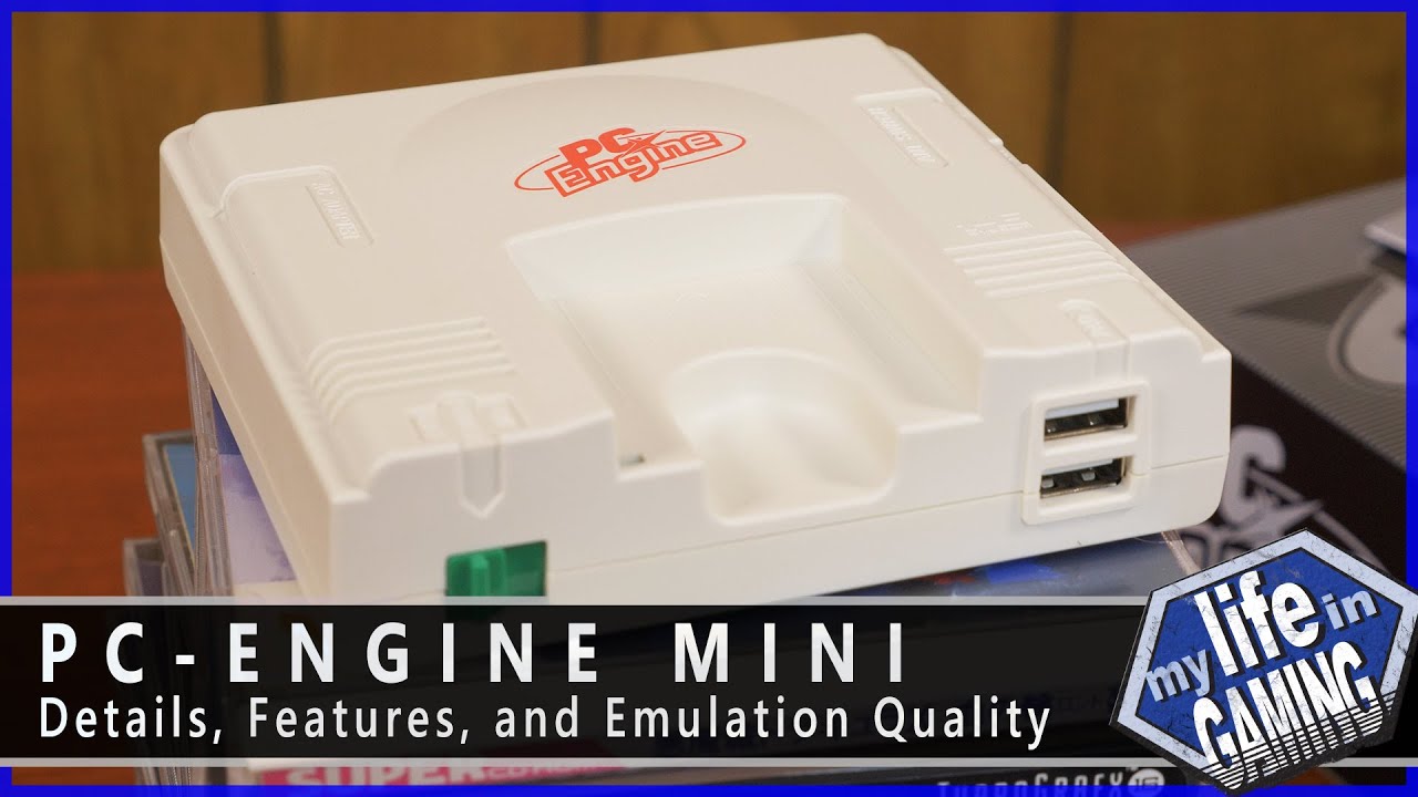 PC-Engine Mini - Details, Features, and Emulation Quality / MY LIFE IN GAMING