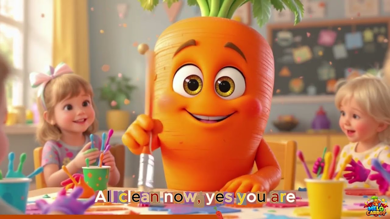 Painting Time with Melo Carrot 🥕🎨🖌️