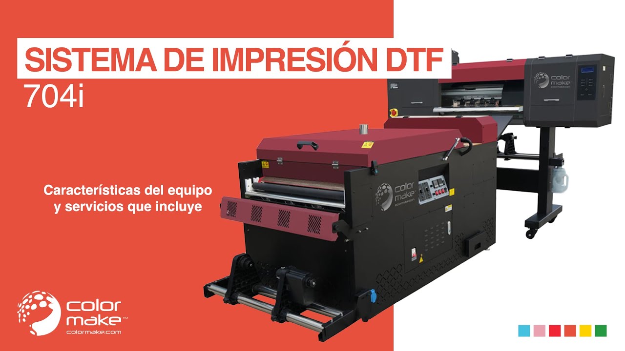𝗜𝗺𝗽𝗿𝗲𝘀𝗼𝗿𝗮s 𝗗𝗧𝗙 𝟳𝟬𝟰𝗶 𝗛𝗶𝗴𝗵 𝗦𝗽𝗲𝗲𝗱 | Sistema de impresi&oacute;n DTF | Caracter&iacute;sticas