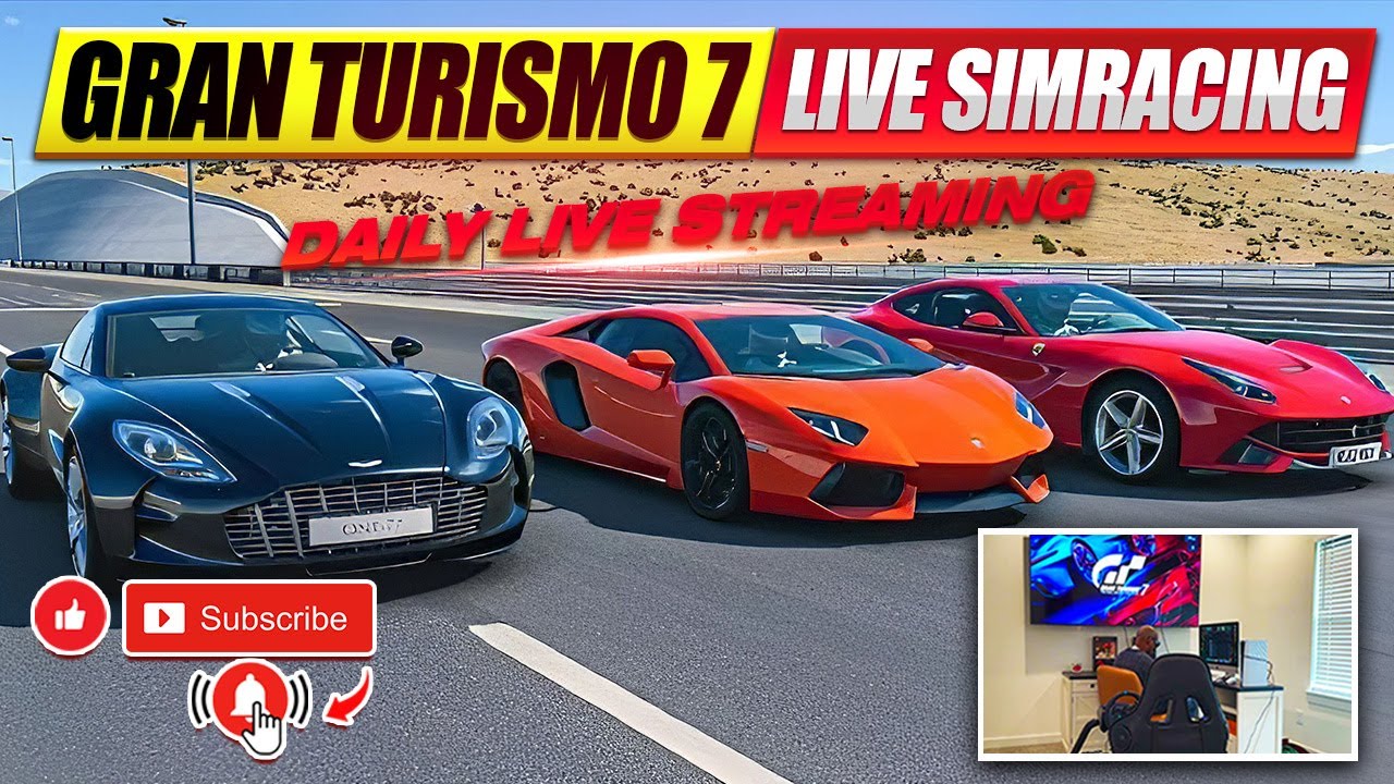 Race 2 Lexus LFA Live: SimRacing Through Gran Turismo 7 on PS5! 🚗💨 Join the High-Speed Action!