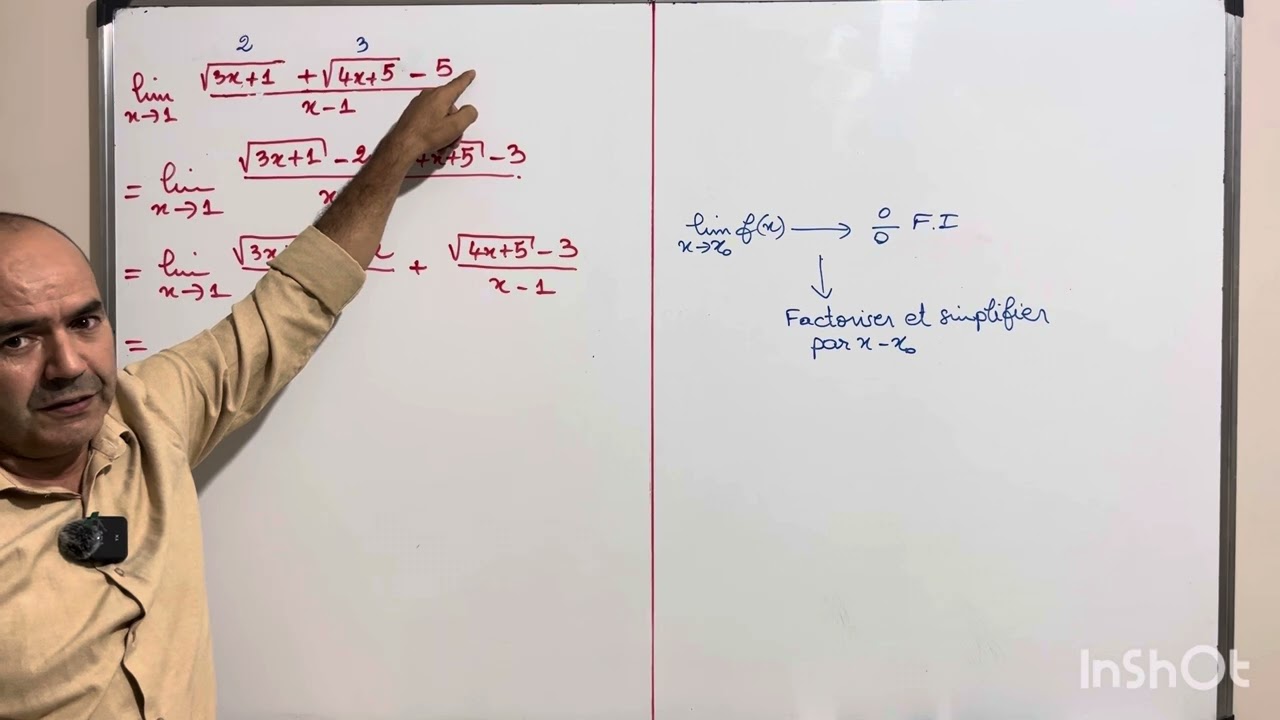 Calcul d’une limite (méthode 1)
