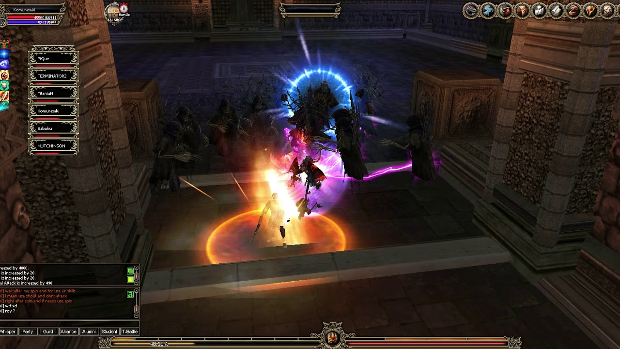 Kalonline Lv 100 Dark Shadow Damage Test