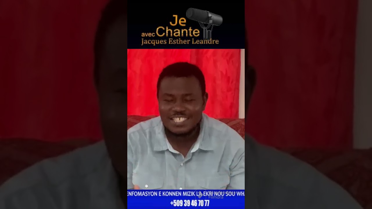 1ere  Edition Concours | Je Chante avec Jacques Esther Leandre | Jude Aristil