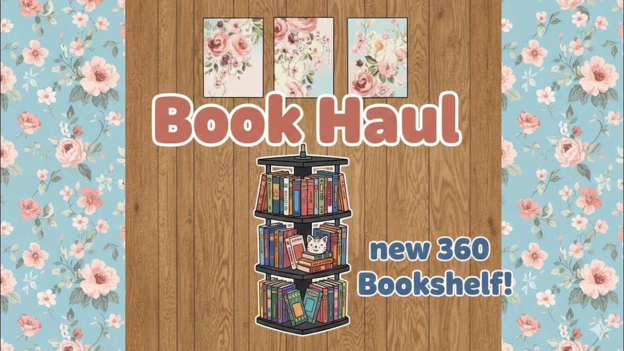Book Haul and New 360 Bookshelf!