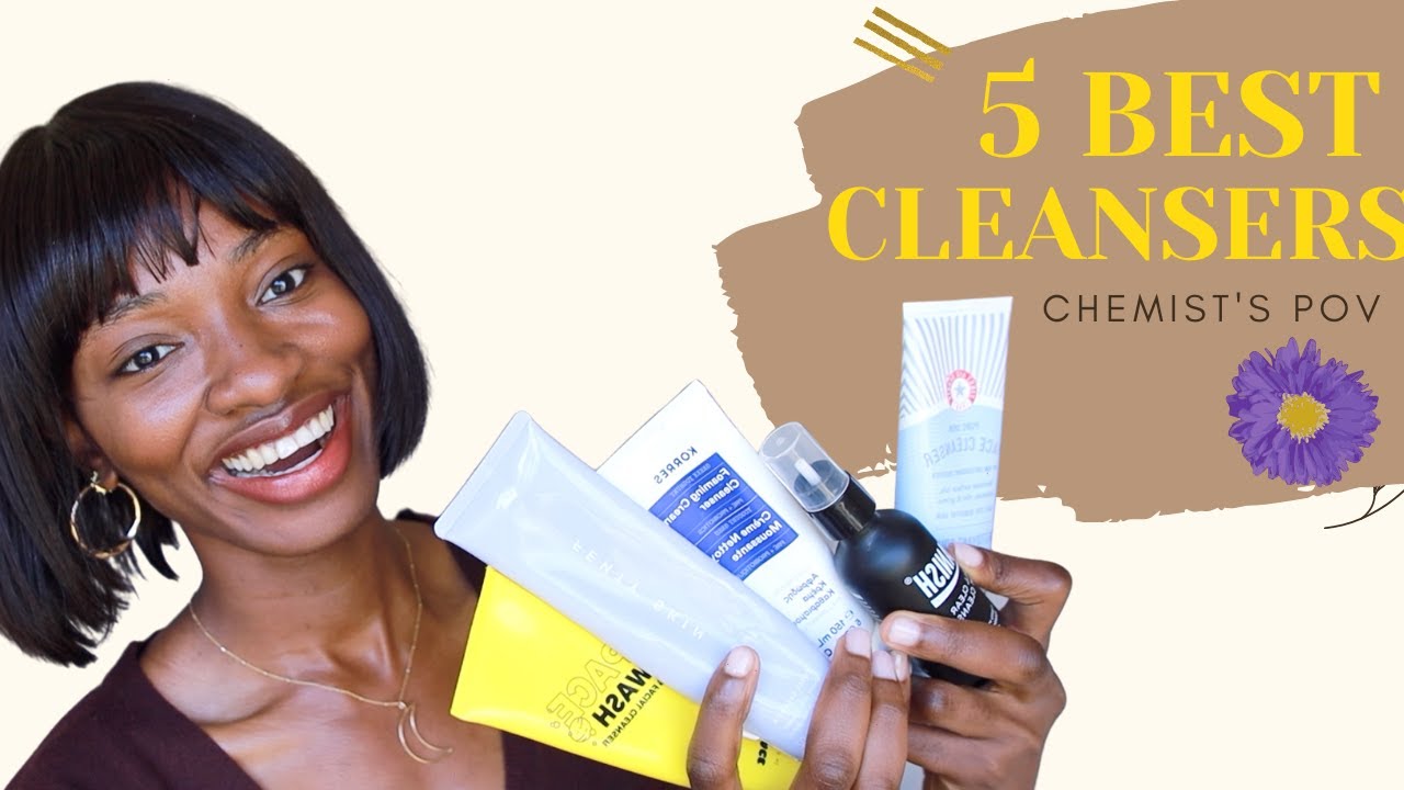 Chemist Reviews 5 BEST FACE CLEANSERS for all Skin Types | FAB, Banish, Fenty Skin...♡ April Basi