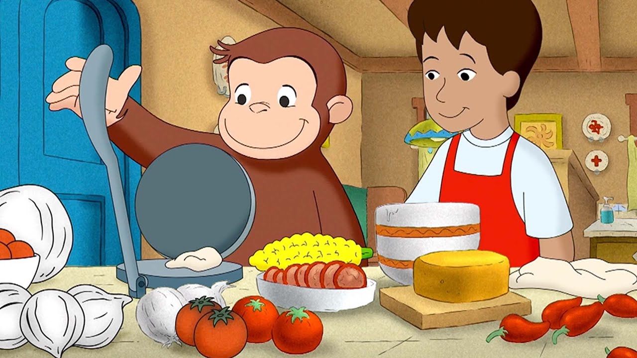 ジョージとマルコ、トルティーヤを作る 🐵 おさるのジョージ