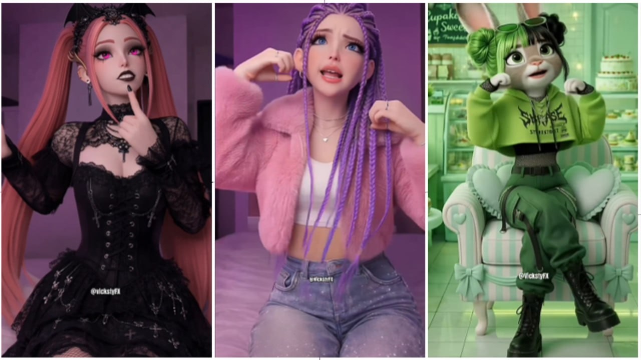Rumi vs Zoey vs Judy vs Ballerina Cappuccina MAKEUP Trend Mega Battle 💄💖 🎬 #KPopDemonHunters