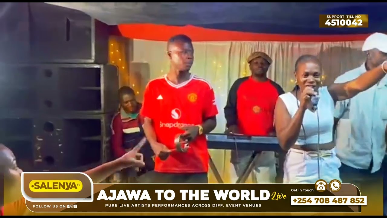 Mercy Malkia Fire Performance at Salenya's Birthday show [Shot by - its Agunyo]