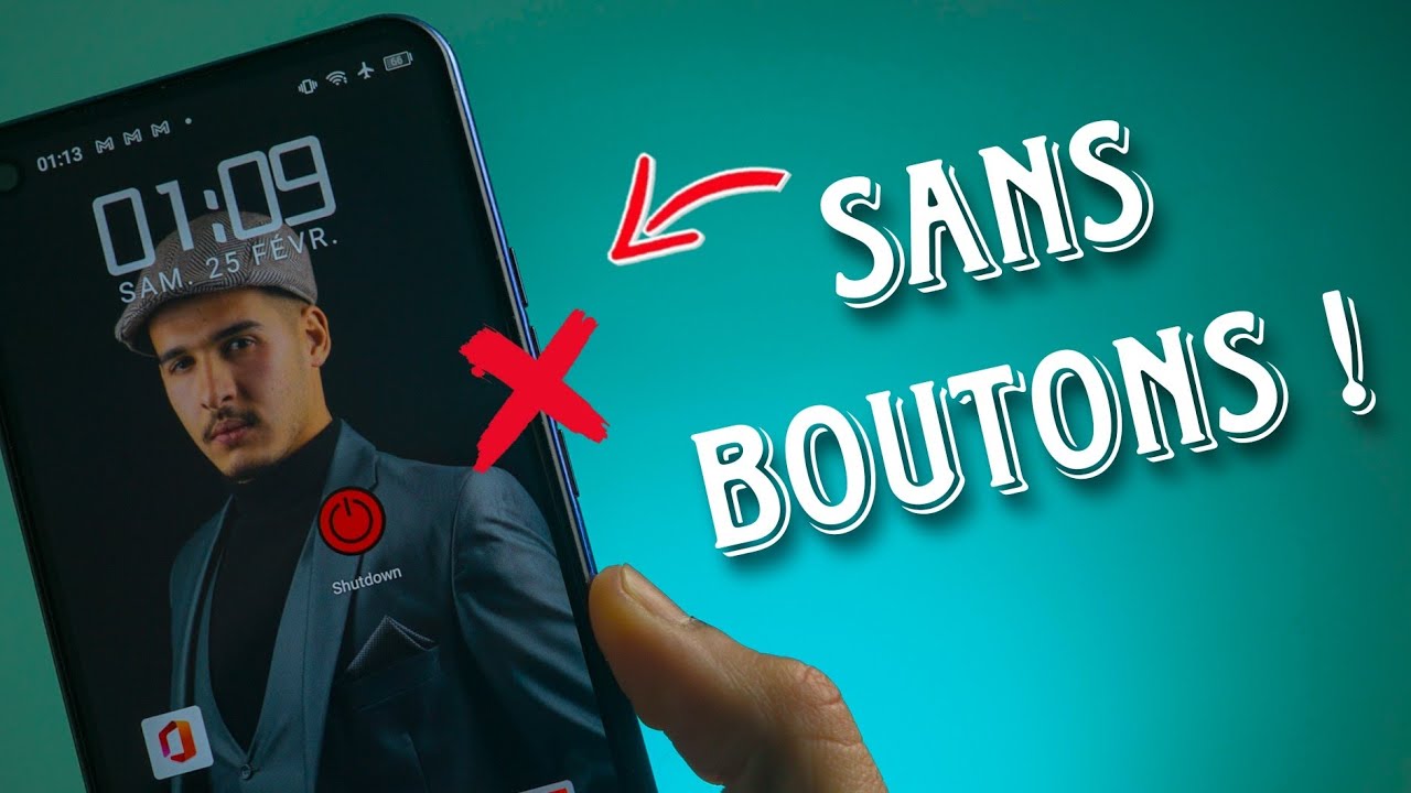 Allumez votre téléphone sans bouton power