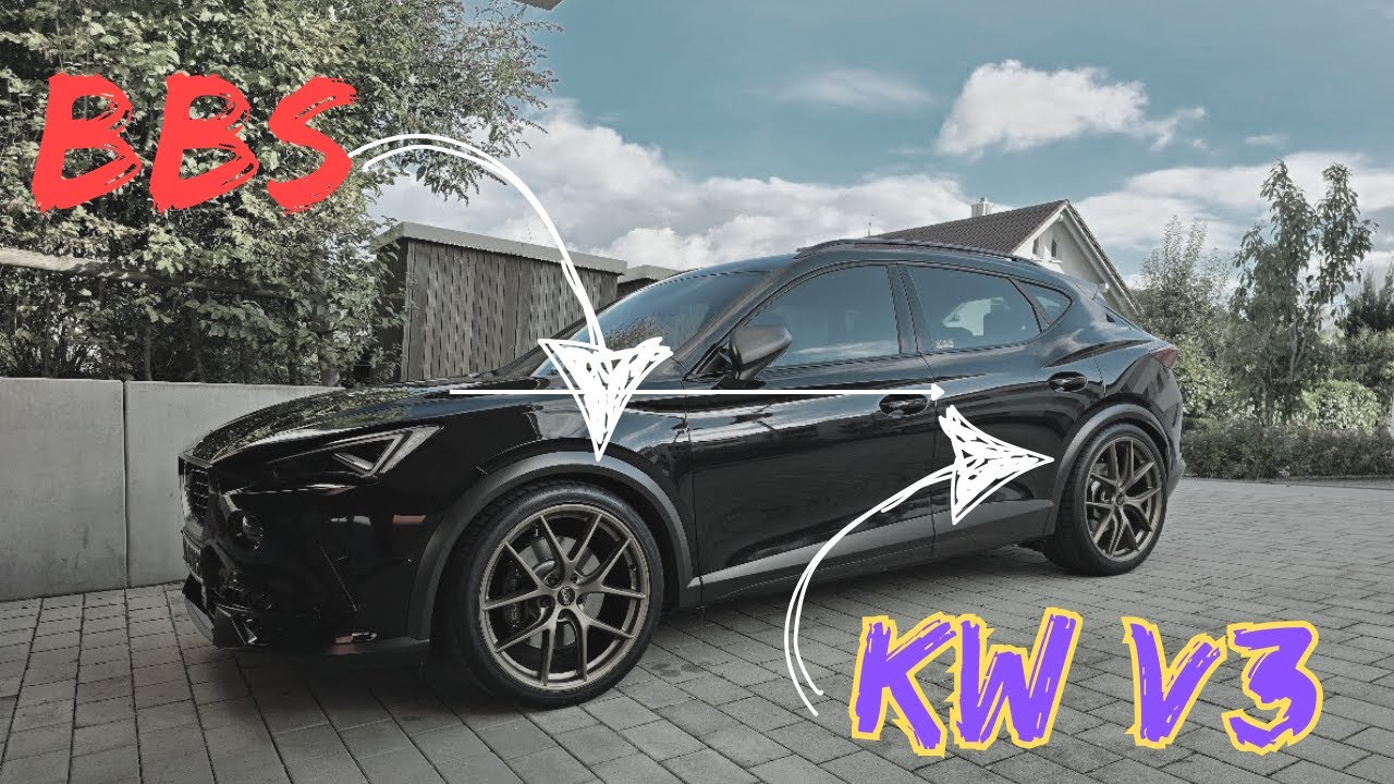 Cupra Formentor 245PS - kleines Upgrade von BBS und KW Variante 3 Fahrwerk