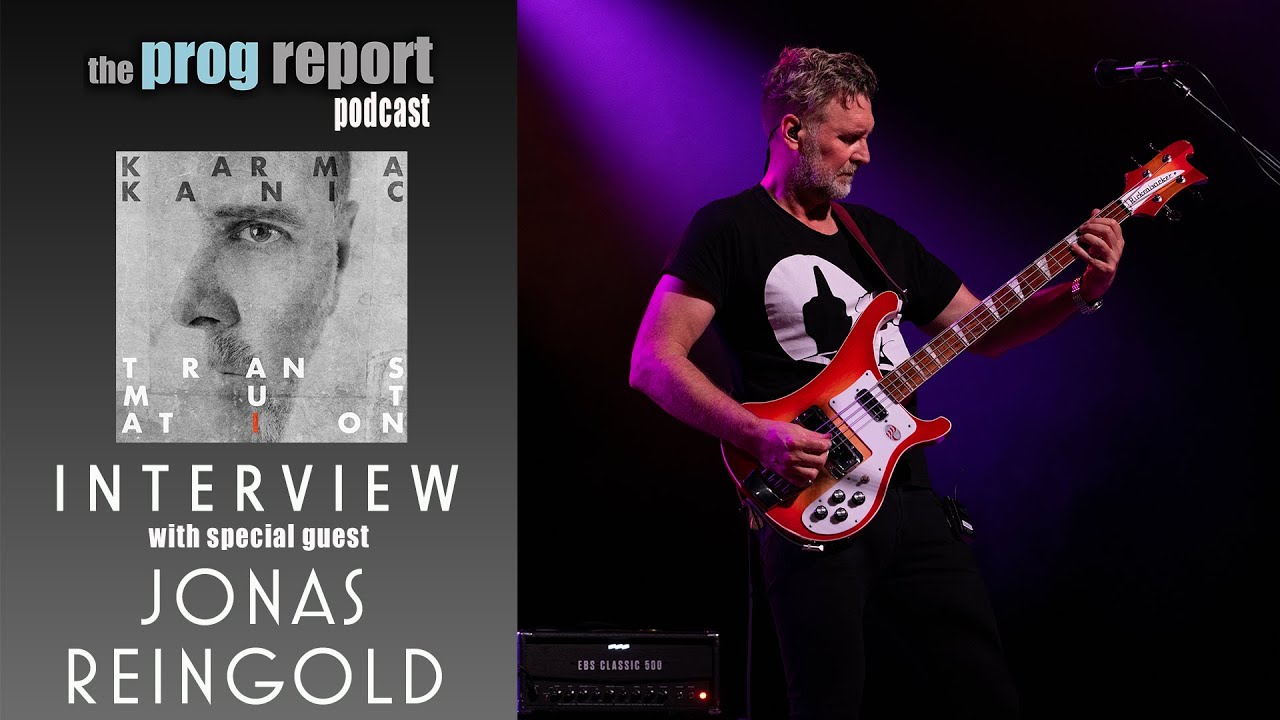 Bassist Jonas Reingold on the new Karmakanic album 'Transmutation', touring with Hackett & more.