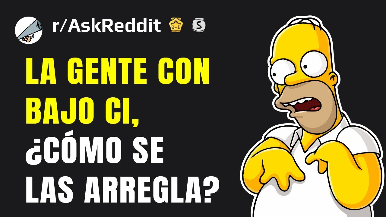 Personas con bajo coeficiente intelectual, ¿cómo ha afectado esto a su experiencia vital?