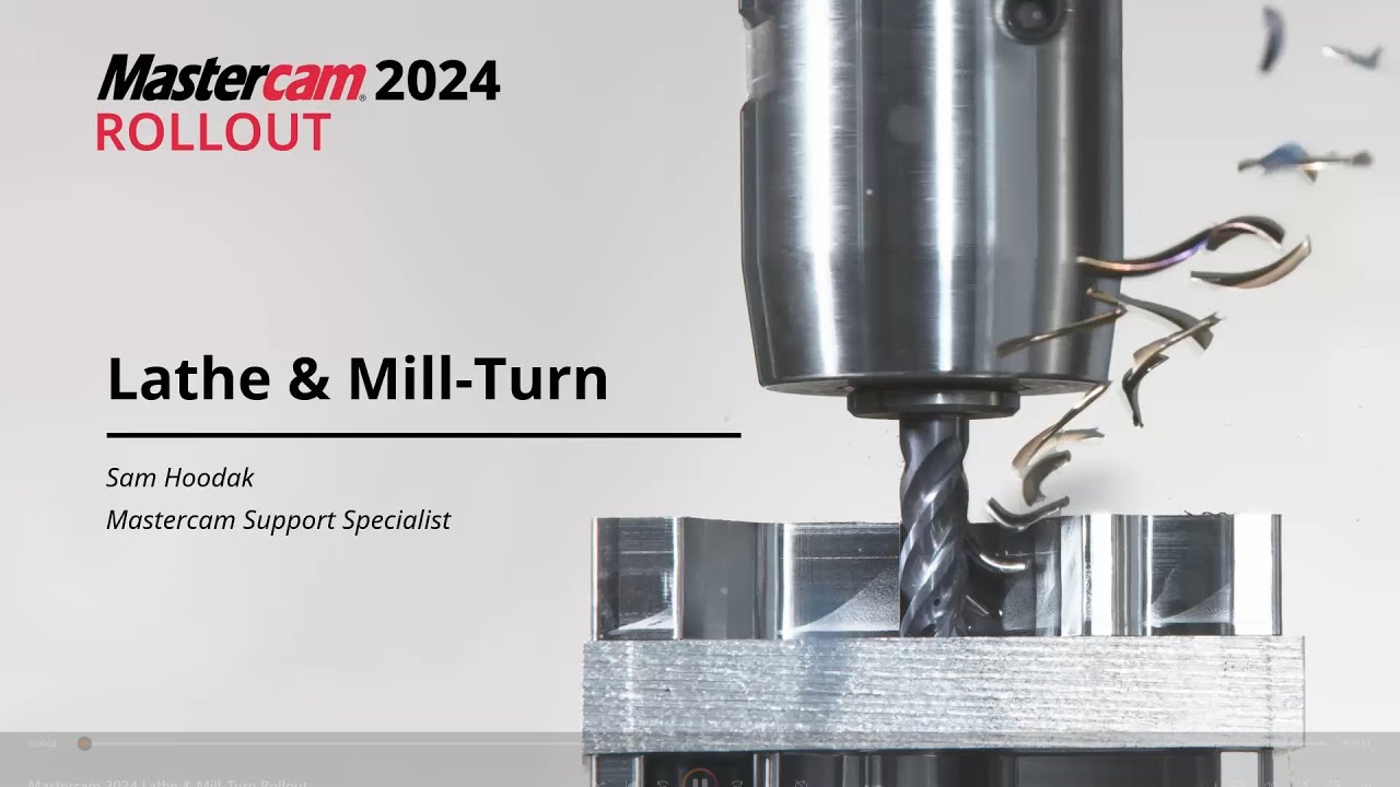 Mastercam 2024 Lathe & Mill Turn Rollout