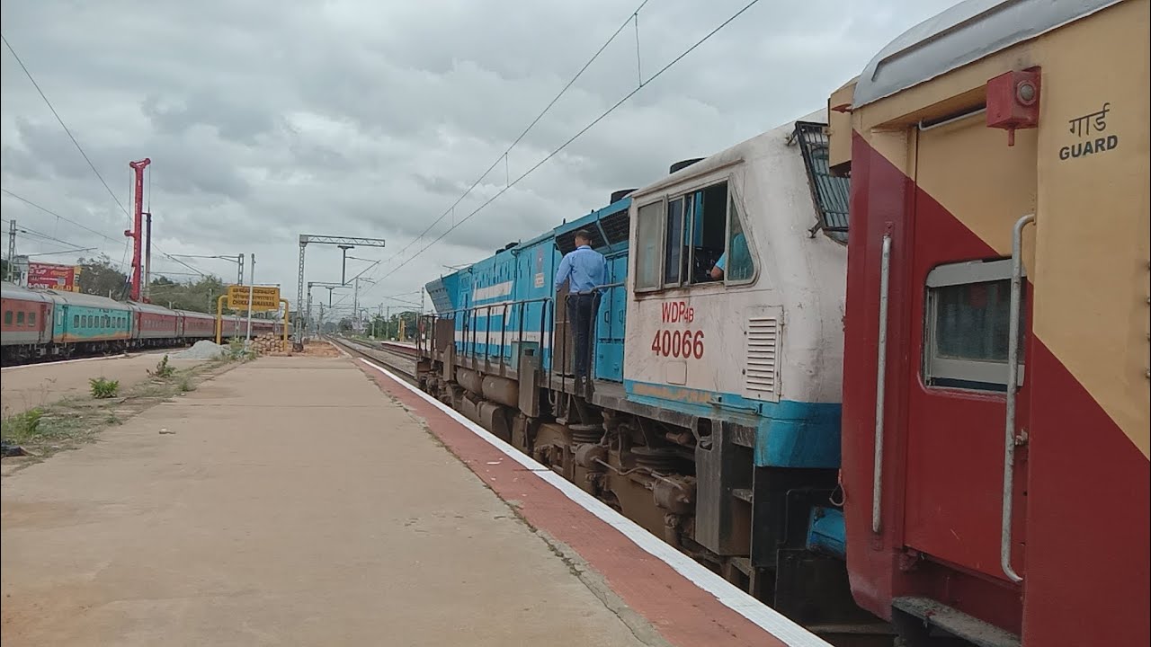 A Short Ride Behind KJM WDP4B 40066😍