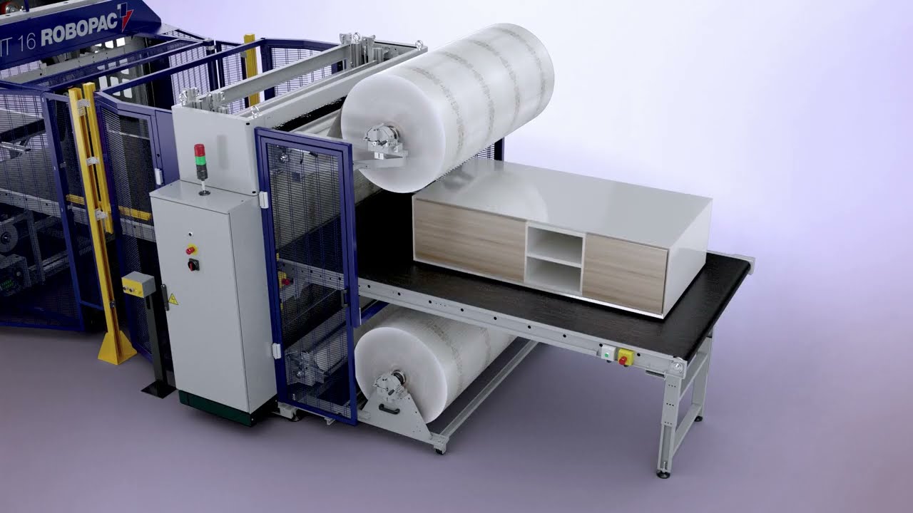 Robopac's Pluripac six side wrap product protection