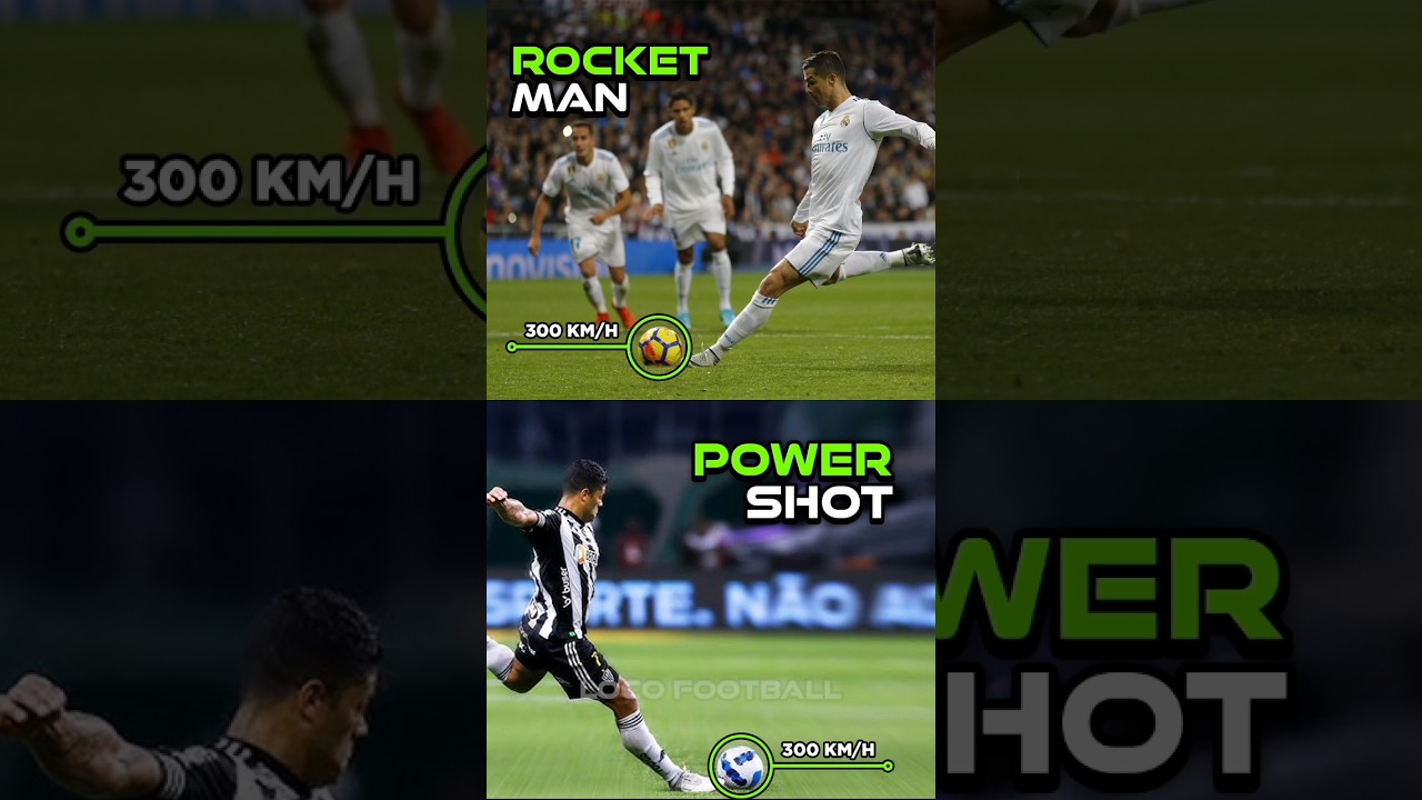 Ronaldo VS Brazil Hulk Power Shot Football Soccer 🥳 #football #ronaldo #soccer