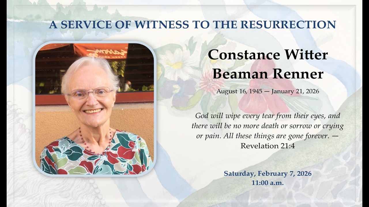 A Service of Witness to the Resurrection - Constance Witter Beaman Renner