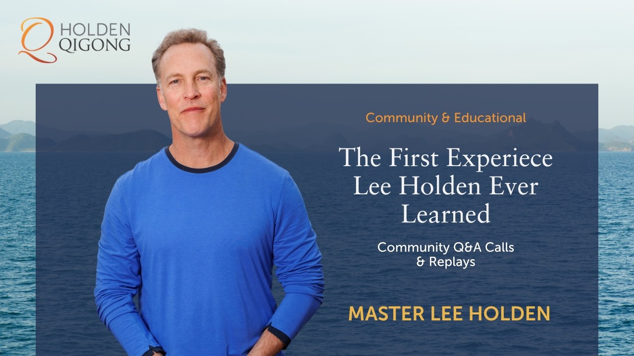 The First Exercise Master Qi Gong Teacher Lee Holden Ever Learned