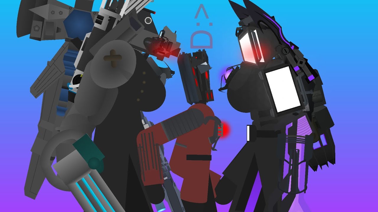 Skibidi multiverse but ALL are womans