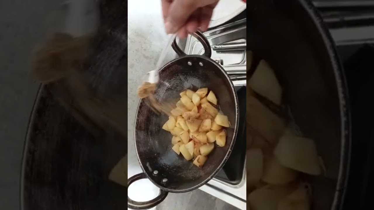 Desi style Aalu Badi ki sabji