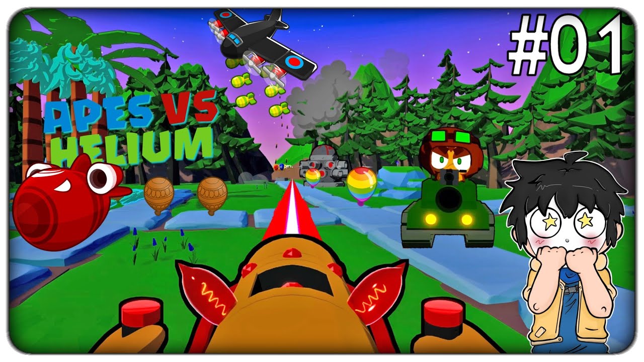 PROVIAMO IL NUOVO BLOONS TD 6 IN 1° PERSONA E DEVASTIAMO TUTTO COL LASERONE | Apes VS Helium ep.01