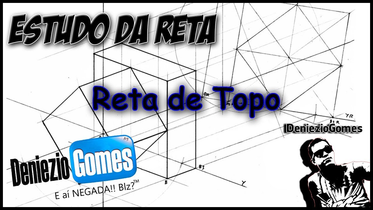 Geometria Descritiva - RETA DE TOPO