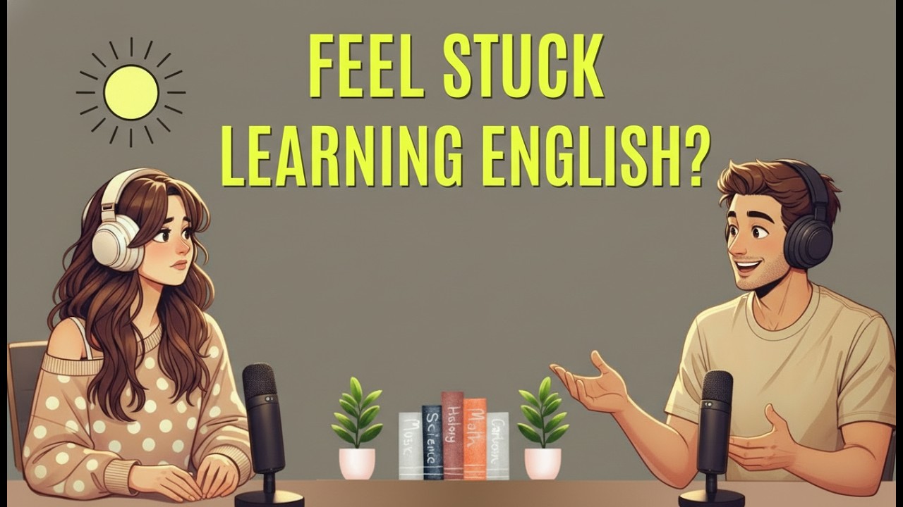 Why You Feel Stuck Learning English (And How to Fix It) | Easy English Podcast