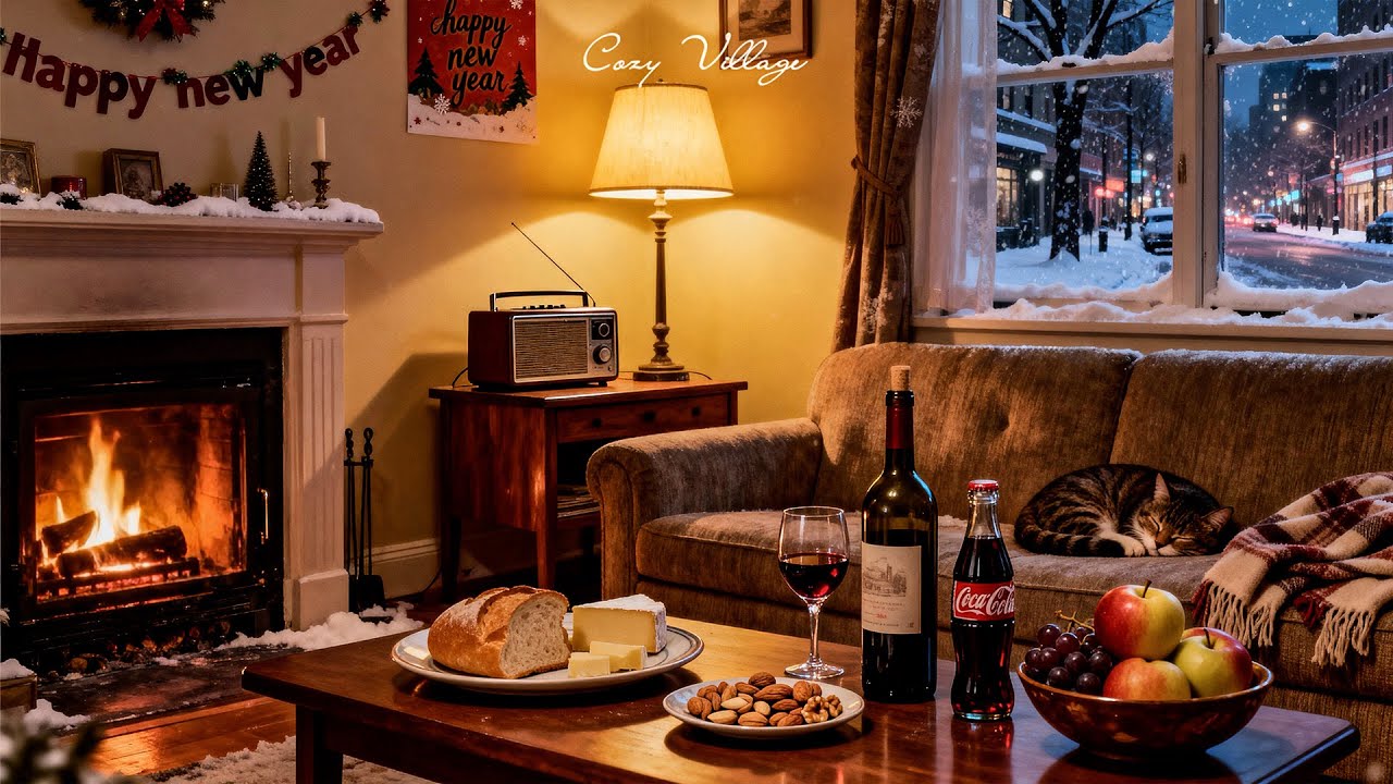 it&rsquo;s a cozy New Year&rsquo;s Eve and you&rsquo;re home alone listening to vintage oldies playing in another room