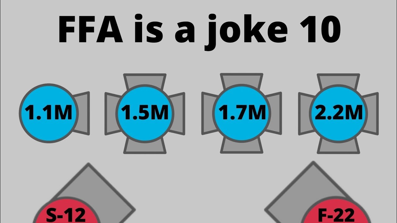 FFA is a joke 10 - Diep.io