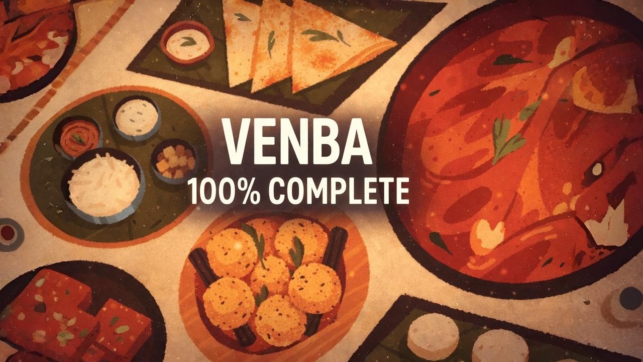 VENBA — 100% Complete, 0% Forgotten