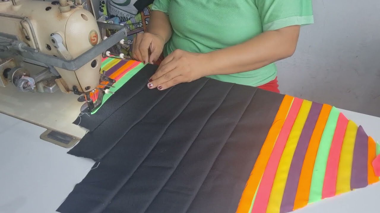 COMO FAZER UM TAPETE MISTURANDO TECIDOS(COSTURA CRIATIVA)