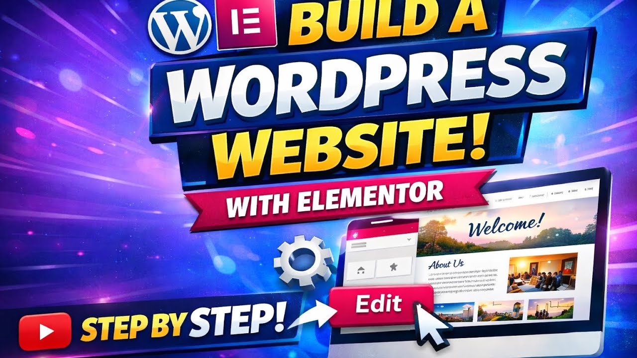 Build a Stunning WordPress Website with Elementor (No Coding Required) Pt. 1