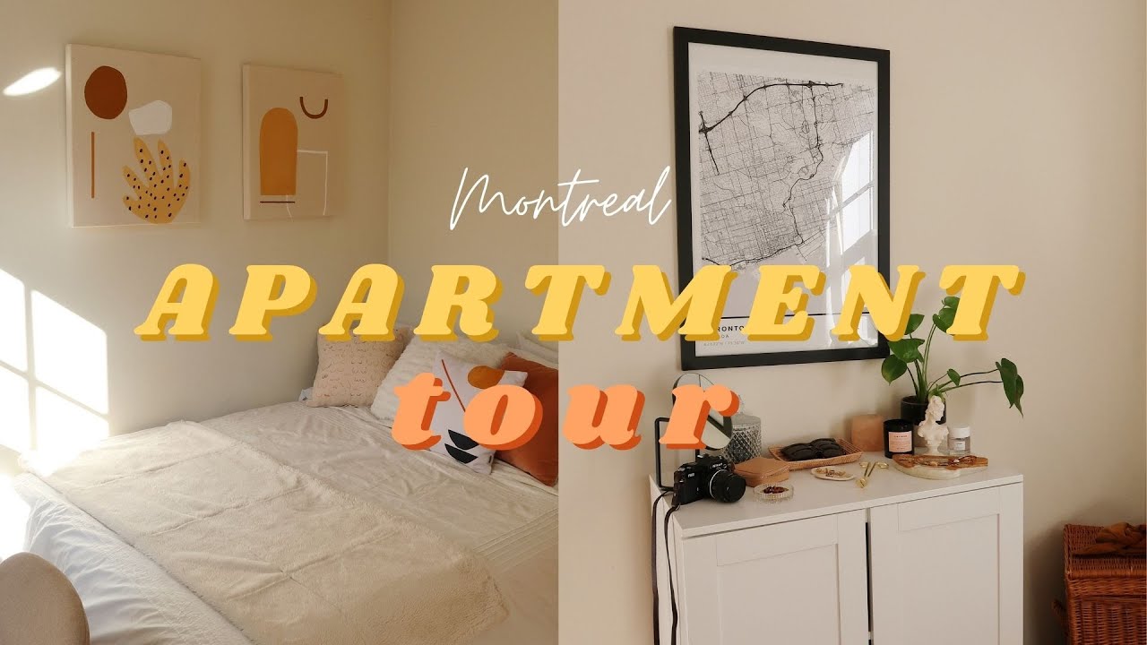 MY MONTREAL APARTMENT TOUR | 2 bedroom downtown