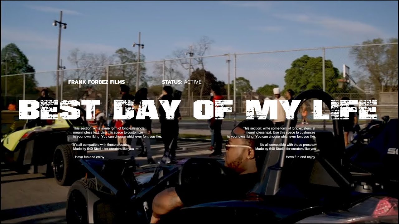 414bigfrank - best day of my life (official music video)