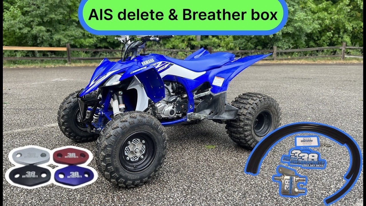 AIS Delete & Breather Box Install on a 2018 YFZ450r | 38 Motorsports | MODS | 2014+ YFZ450r