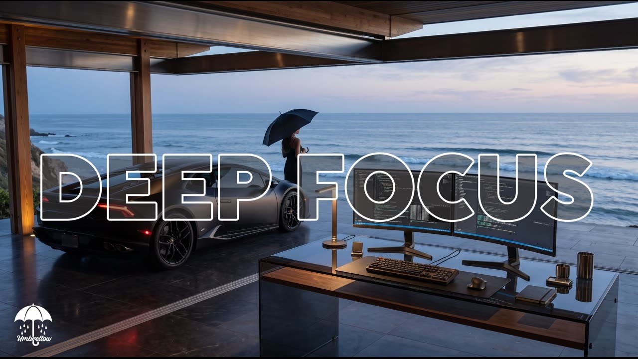 Deep Focus Music &mdash; Ocean Garage | Melodic Techno for Work, Coding & Concentration