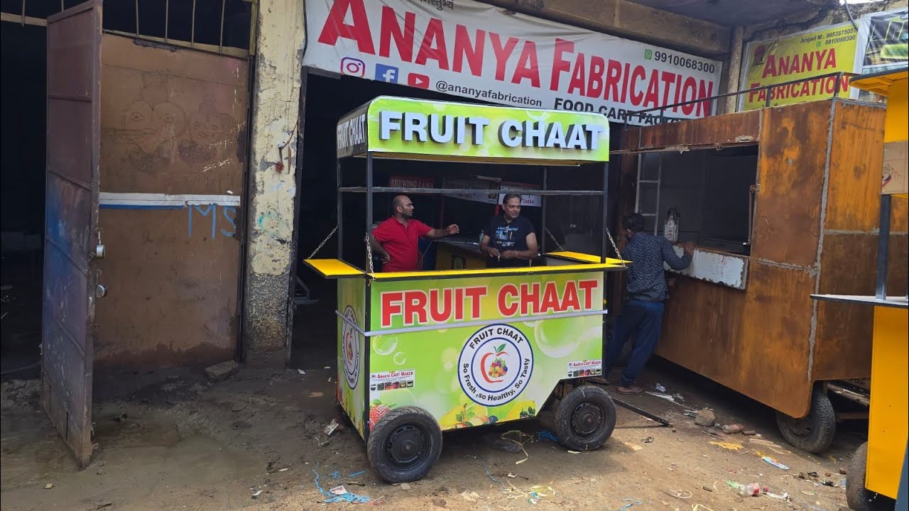 Designer Food Carts मात्र 30 हज़ार से शुरू  Fast Food Stall  Food Carts 🔥Ananya Cart Makar 9910068300