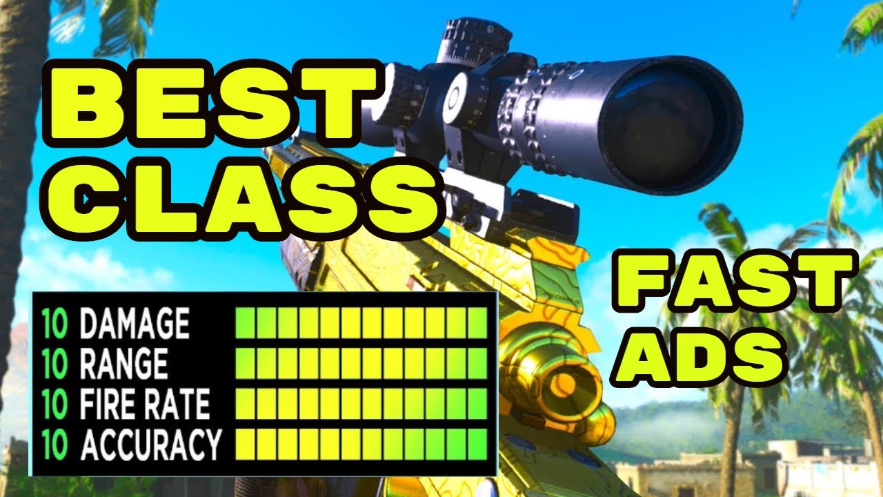 The FASTEST QUICKSCOPING AX50 Class In Modern Warfare ( Best sniper class mw)