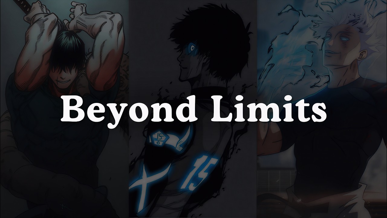BEYOND LIMITS – The Most Powerful Motivational Speech to Unlock Your Potential | Anime Motivation