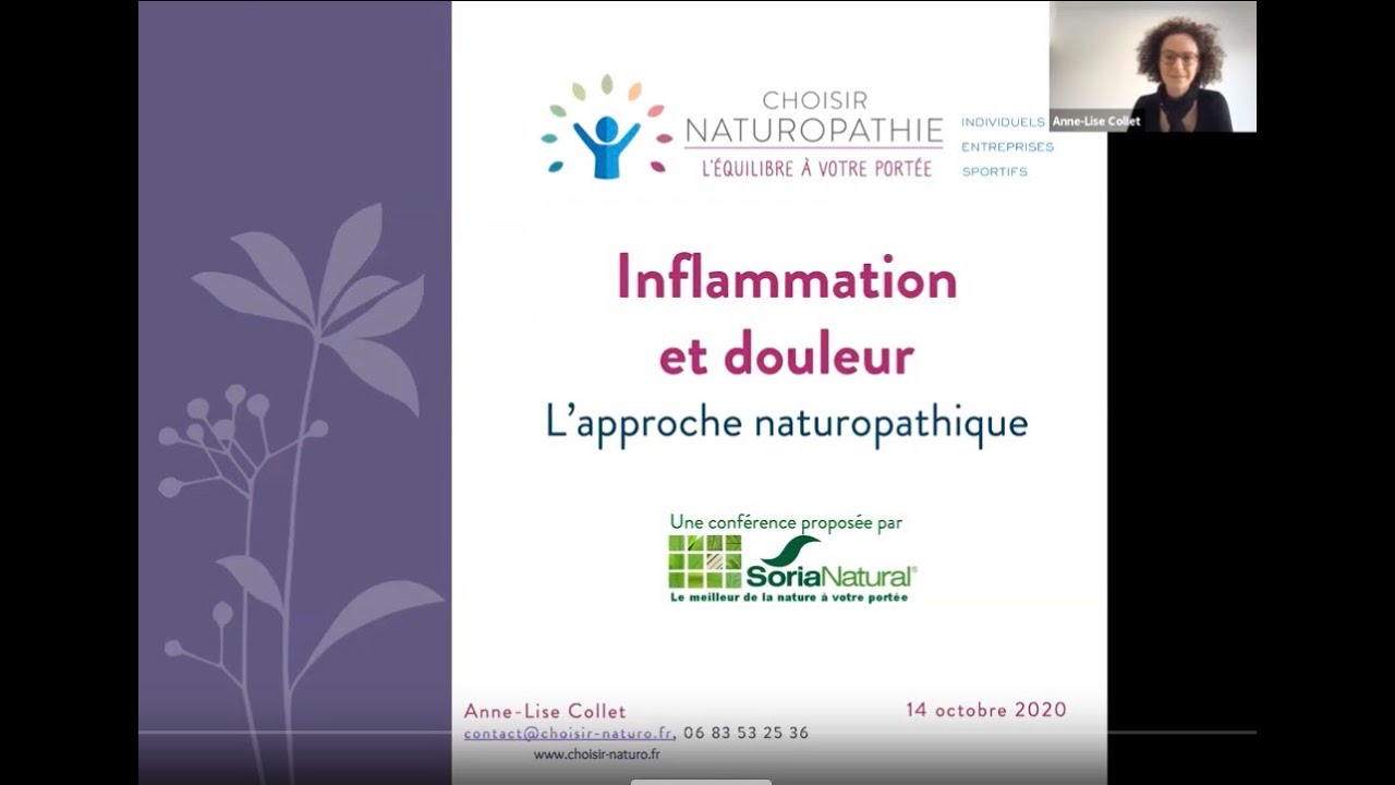Inflammation et douleur : l'approche naturopathique
